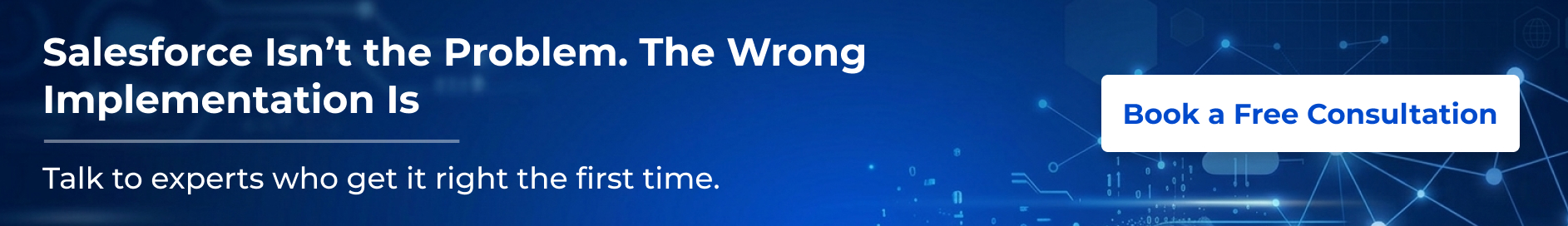Salesforce CTA Banner